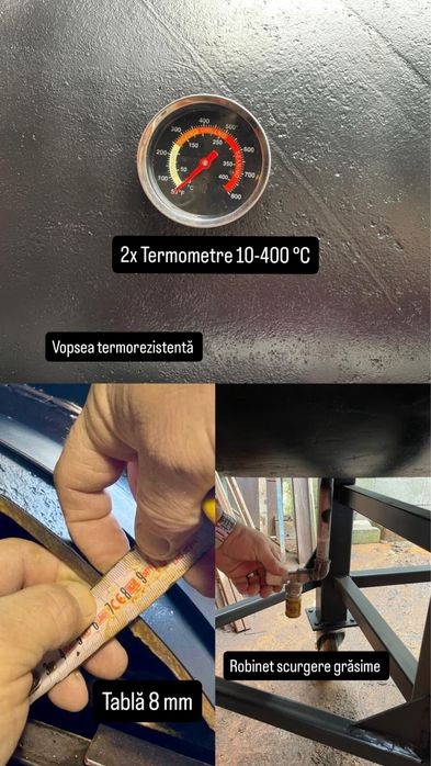 Smoker Grill Profesional + Comandă personalizată