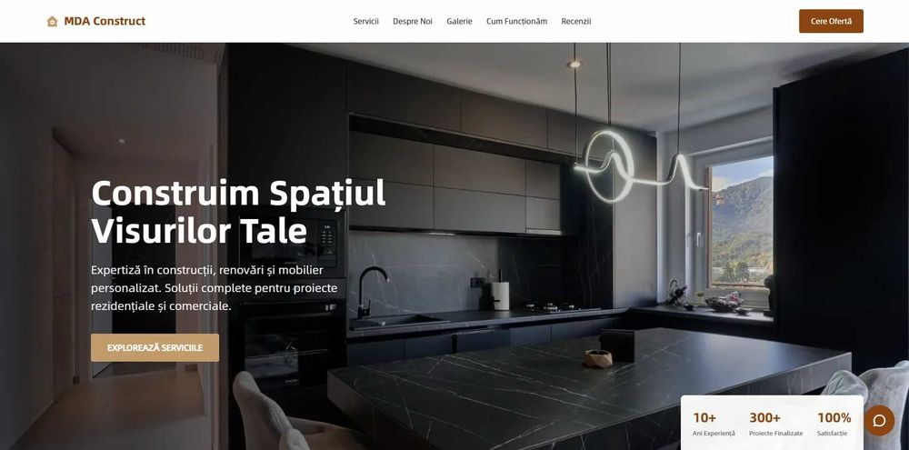 Creare site | Web design & găzduire, de la 199lei/luna