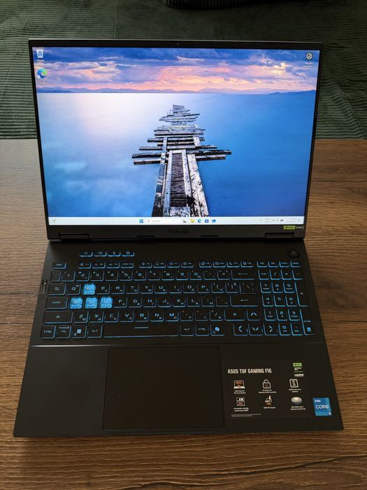 Лаптоп ASUS TUF F16 i5-14450 RTX 5060 8GB 1TB SSD 165Hz 16"