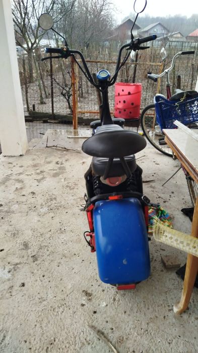 Scuter electric baterie dublă 40 amperi autonomie 90 km
