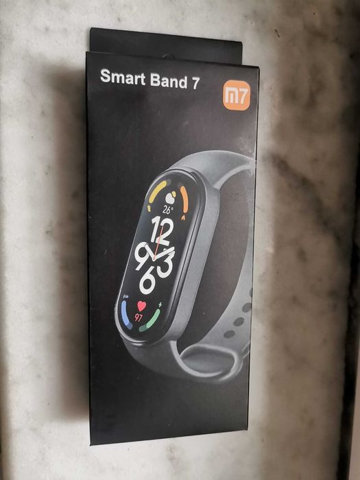 Bratara fitness M7, IP67, neagra, Smart Band
