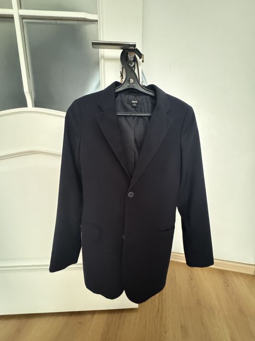 пиджак детский 11-12 лет синий