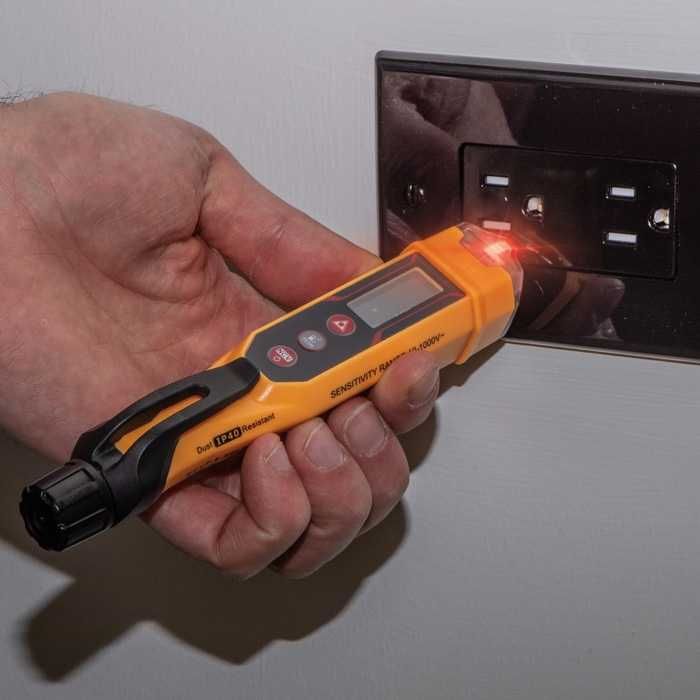 Detector de tensiune non contact Klein NCVT6 cu distanțimetru cu laser