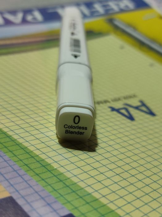 Маркер-блендер "0" для скетчинга.