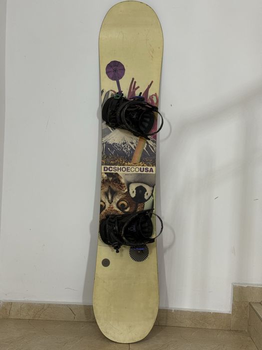 Дамски Сноуборд DC biddy 147 + автомати Ride Matix