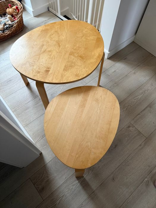 Set 2 mese IKEA din lemn