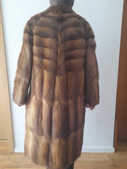 3 Haine naturale din blana de bizon + nurca - impecabile