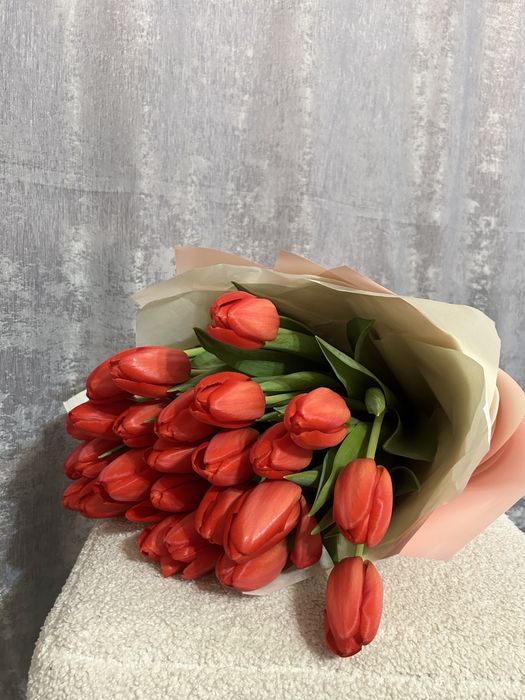 тюльпаны костанай