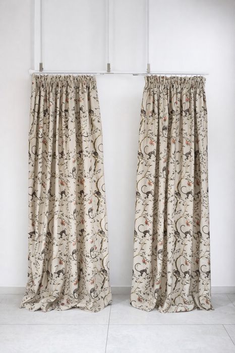 Готовый комплект штор