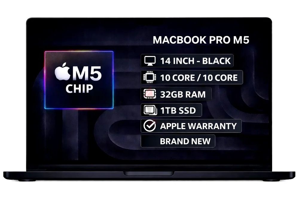 MacBook Pro M5 14 inch 32 / 1 TB Space Black