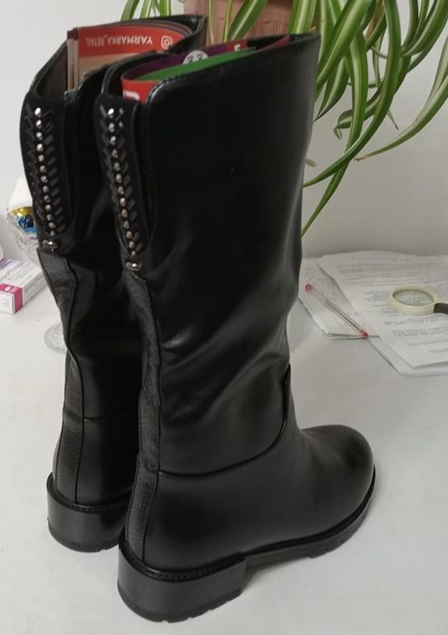 Сапоги на натуральном меху