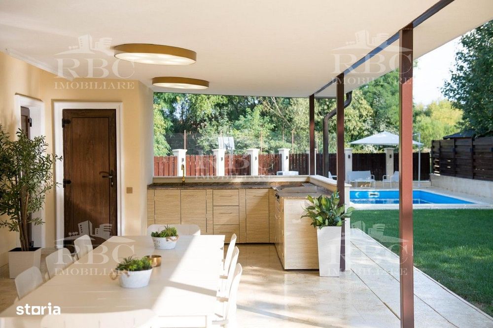 Casa ultrafinisata cu piscina in Borhanci zona Romul Ladea