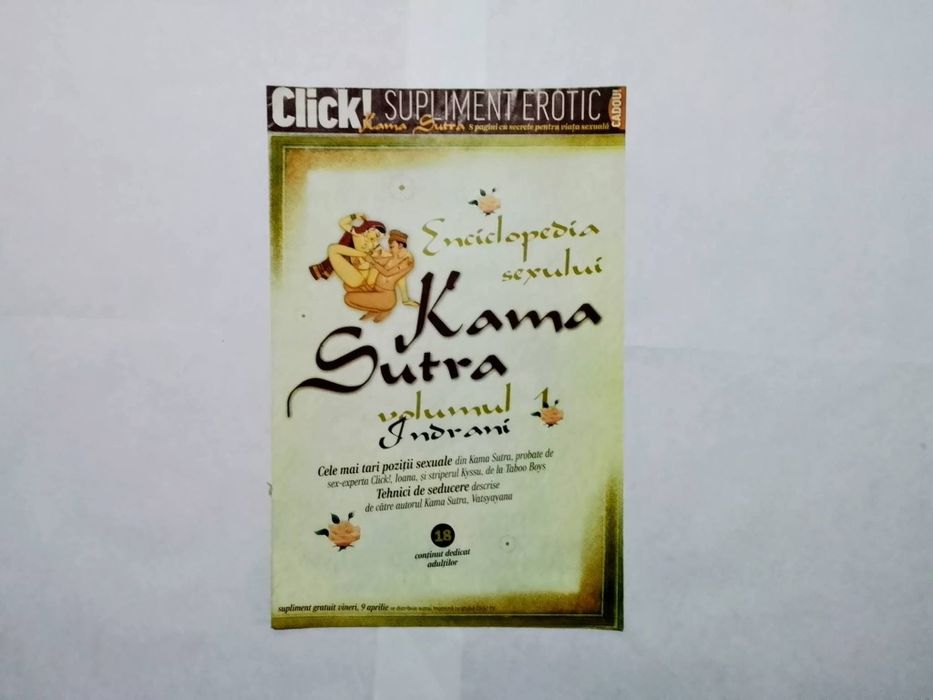 Vatsyayana - Kama Sutra. Enciclopedia Sexului (3 Reviste)