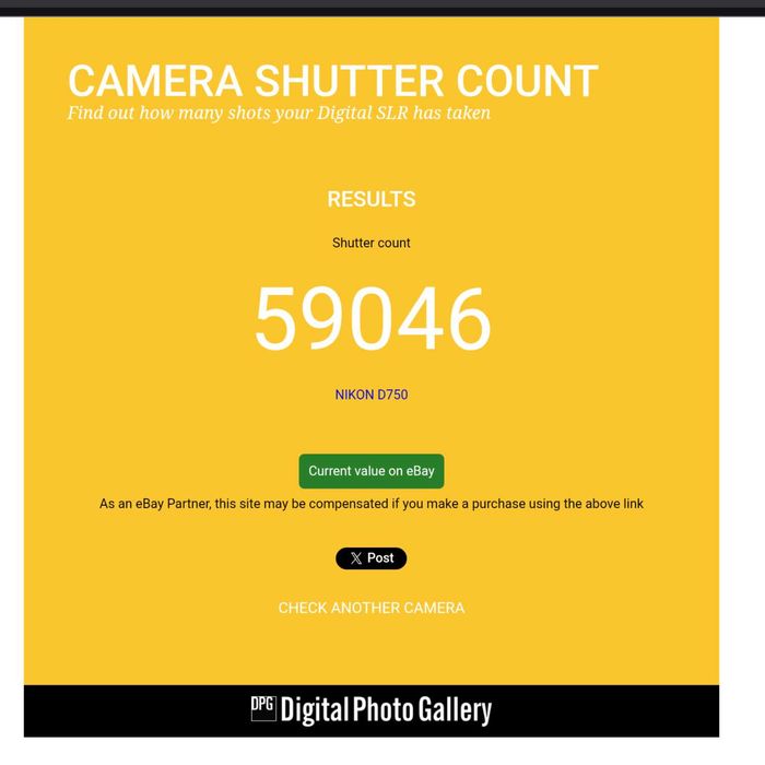 Trusa Foto Nikon D750 (FX)