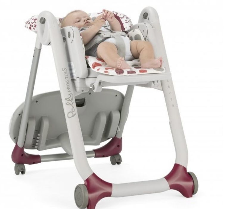 Стульчик для кормления Chicco Pollyzstart elephant