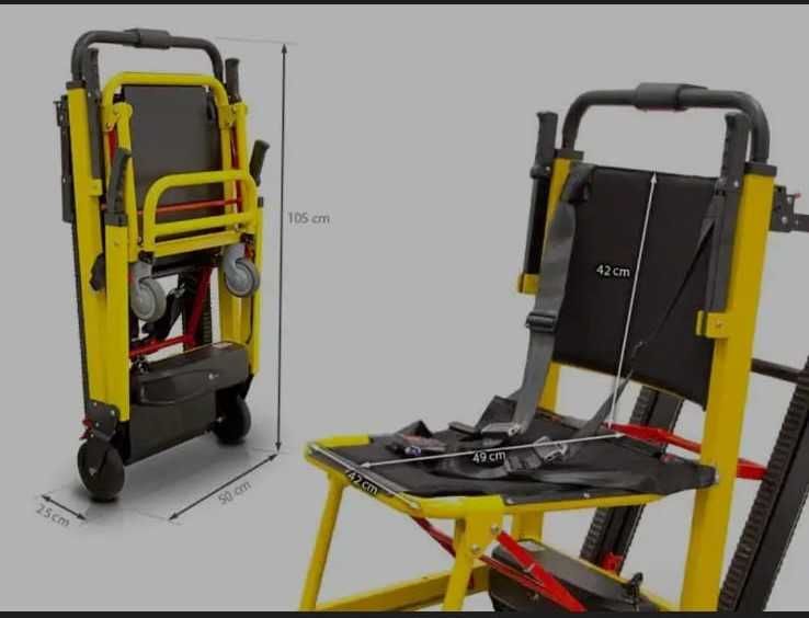 Carucior Electric cu Scaun pentru urcat trepte