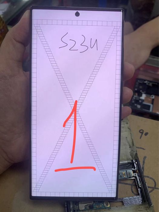 Экраны на модели Samsung S