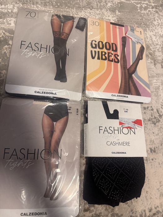 Lot 4 perechi dresuri Calzedonia marime S/M