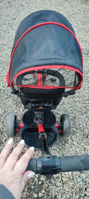 Детский велосипед с родительской ручкой