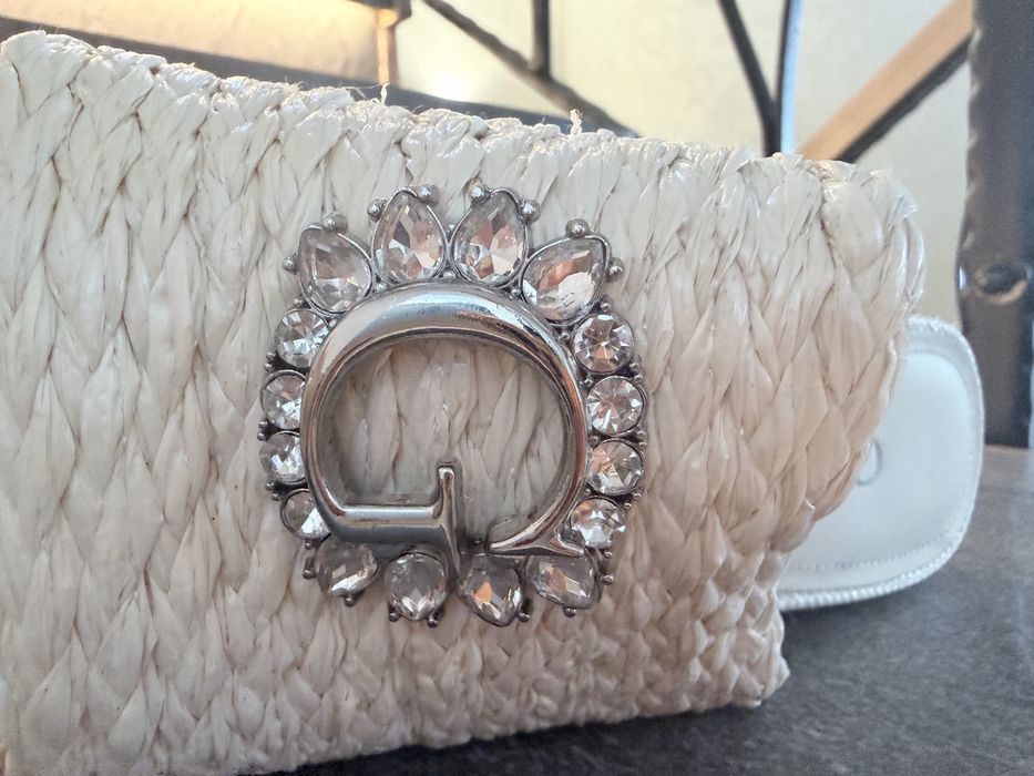 Летни плетени чехли guess