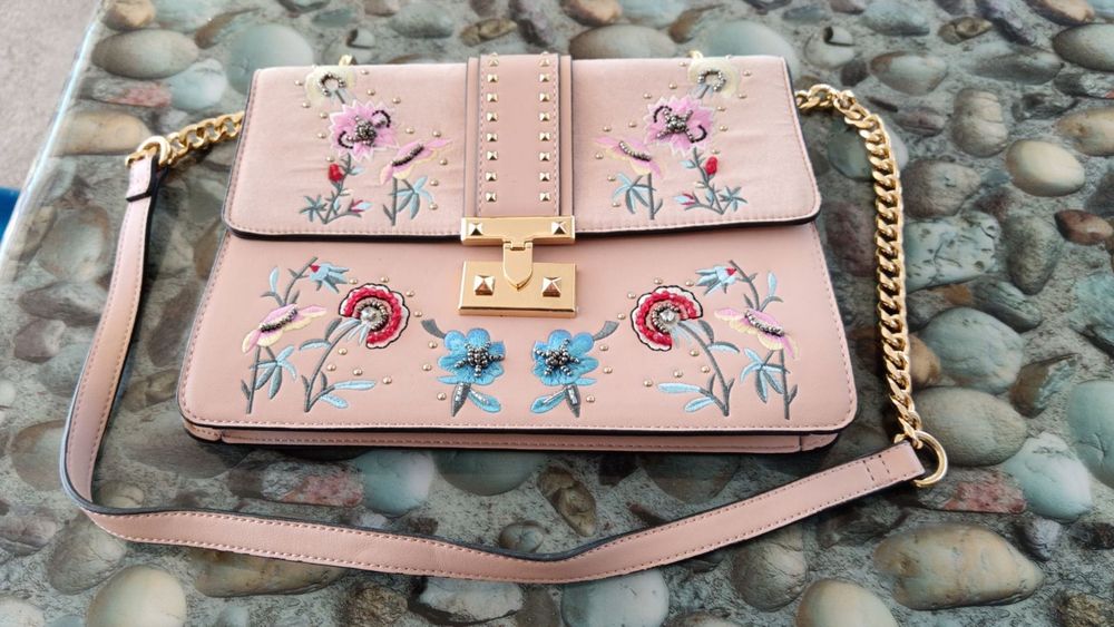 Чанта цветна лятна