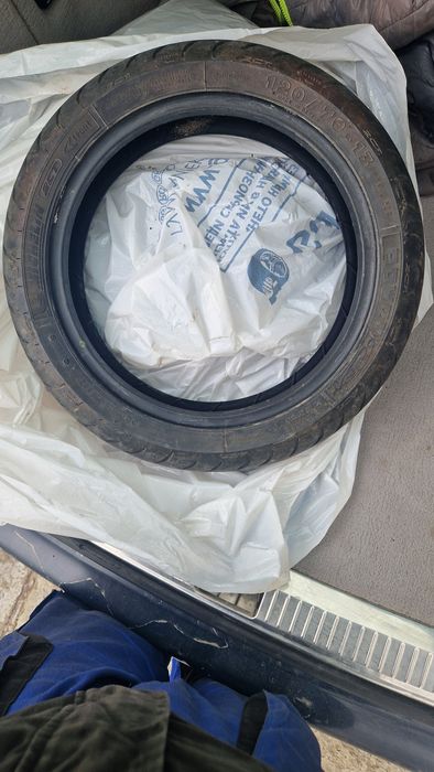 Продавам втора ръка  гуми за скутер