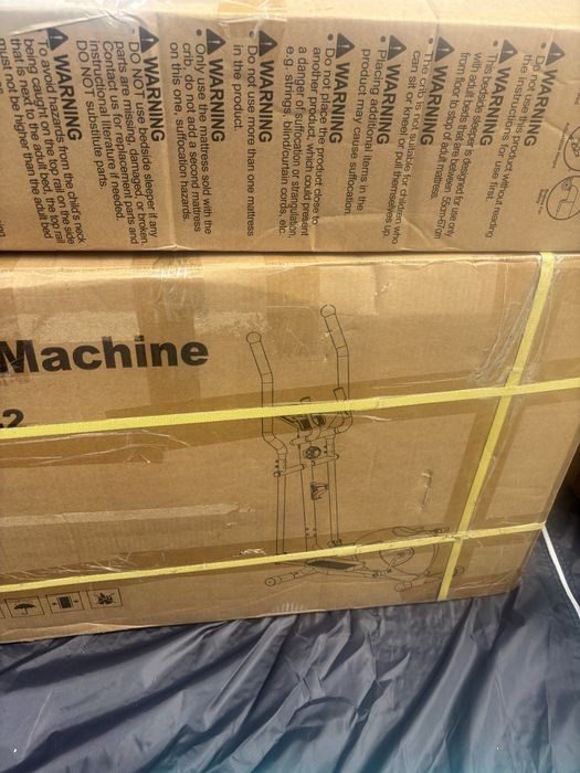 Bicicletă eliptică fitness TYJ142 – nouă, în cutie