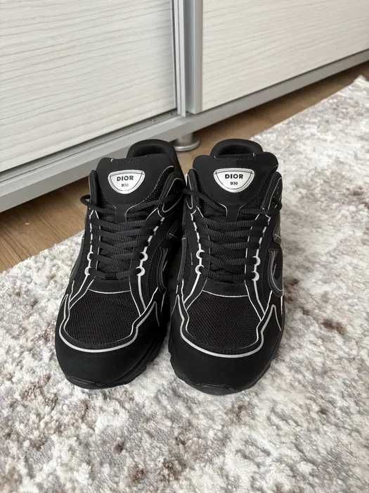 Диор D!or B30 Reflective Blacki Lux Sneakers 40 41 42 43 44 45 46