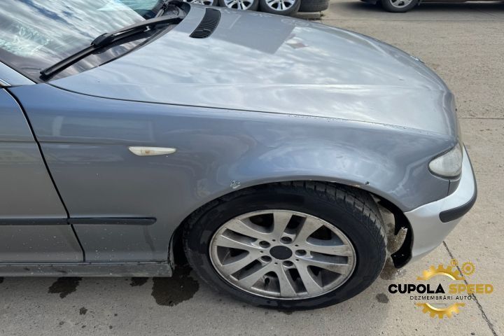 Aripa fata dreapta Silber Grau Metallic BMW Seria 3 E46 [facelift] [2
