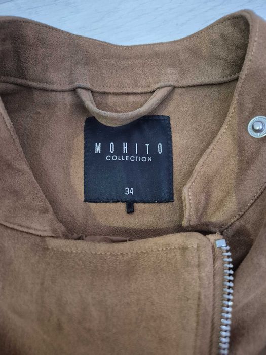 Велурено яке Mohito кафяво 34