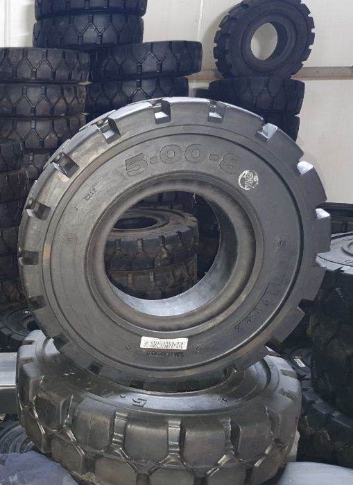 Anvelopa Anvelope Stivuitor 5.00-8 500 8 cauciuc pline sau pleumatic
