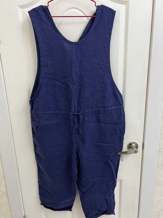 Новые Комбинезон и платье Annyway, размер 54/58, лён 100%