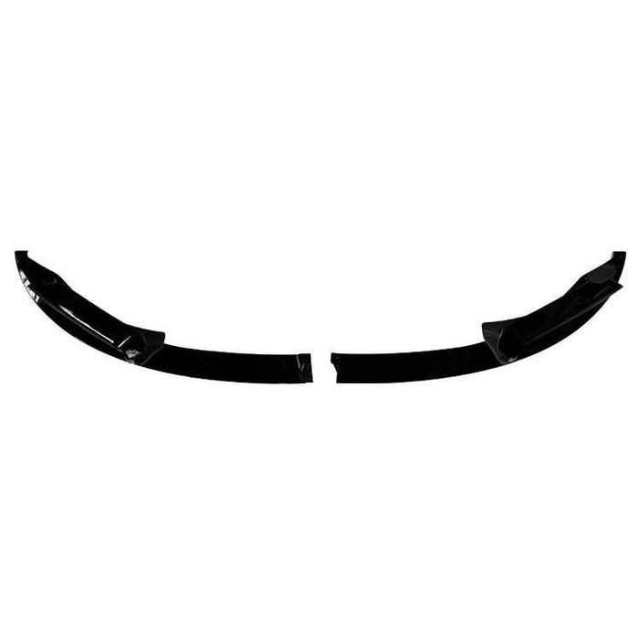 Prelungire Lip Bara Fata cu Splitere M3 M4 BMW F80 F82 F83, Negru Luci
