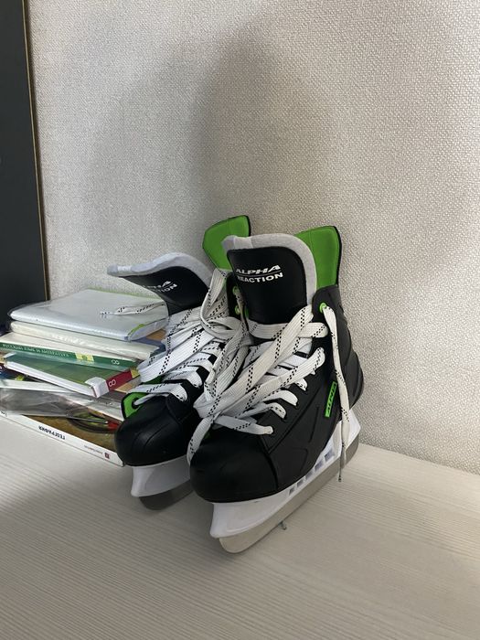 Коньки алфа reaction (bauer,ccm,Коньки,коньки б/у,nordway)