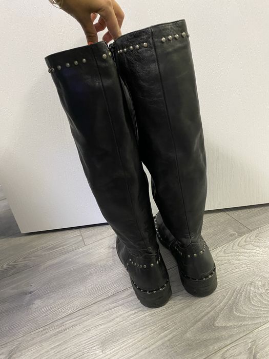 Дамски ботуши естествена кожа