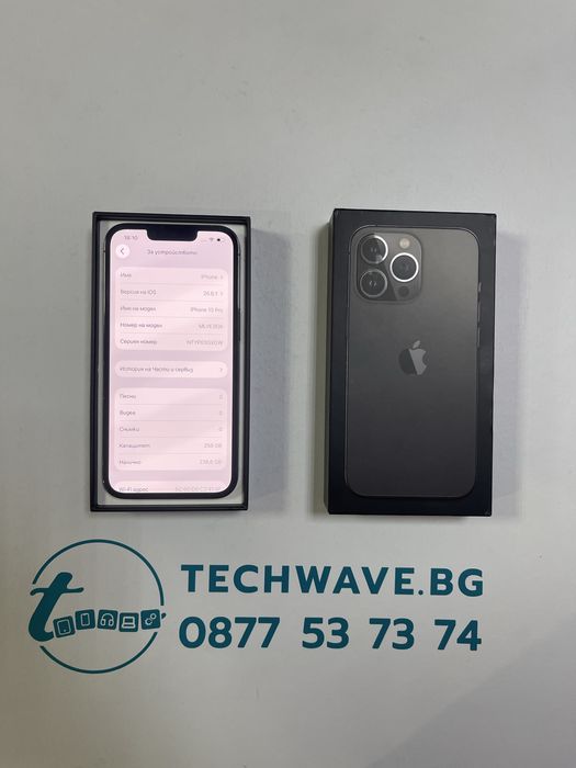Apple iPhone 13 Pro 256GB Graphite 100%
