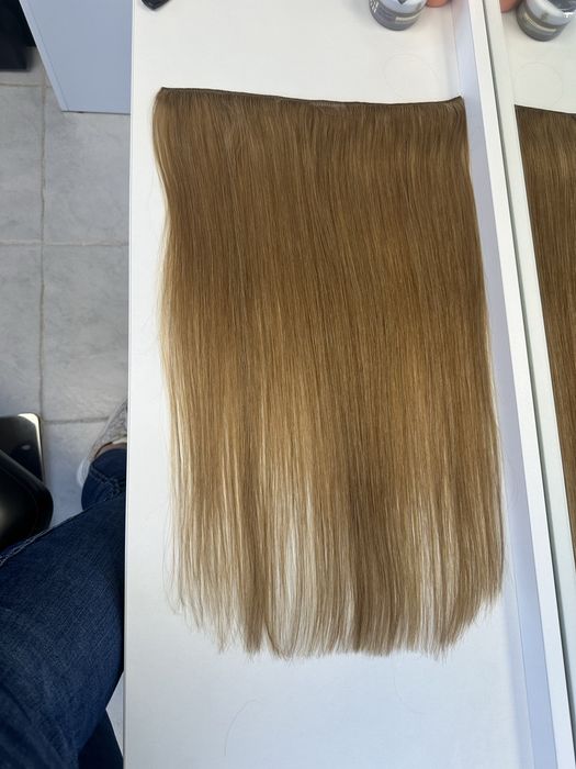 Екстеншъни с премиси естествена коса Купувана от Салон Ванет