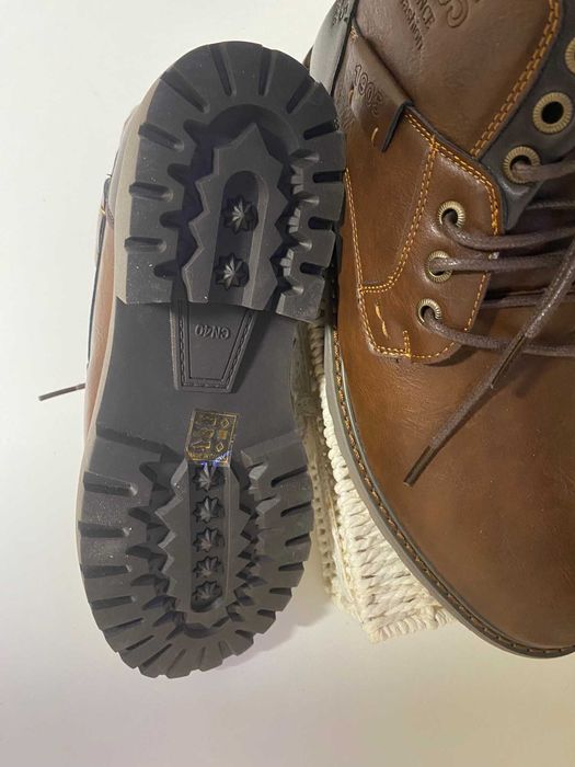 Мъжки боти Mens Oxford boots hand made номер 42