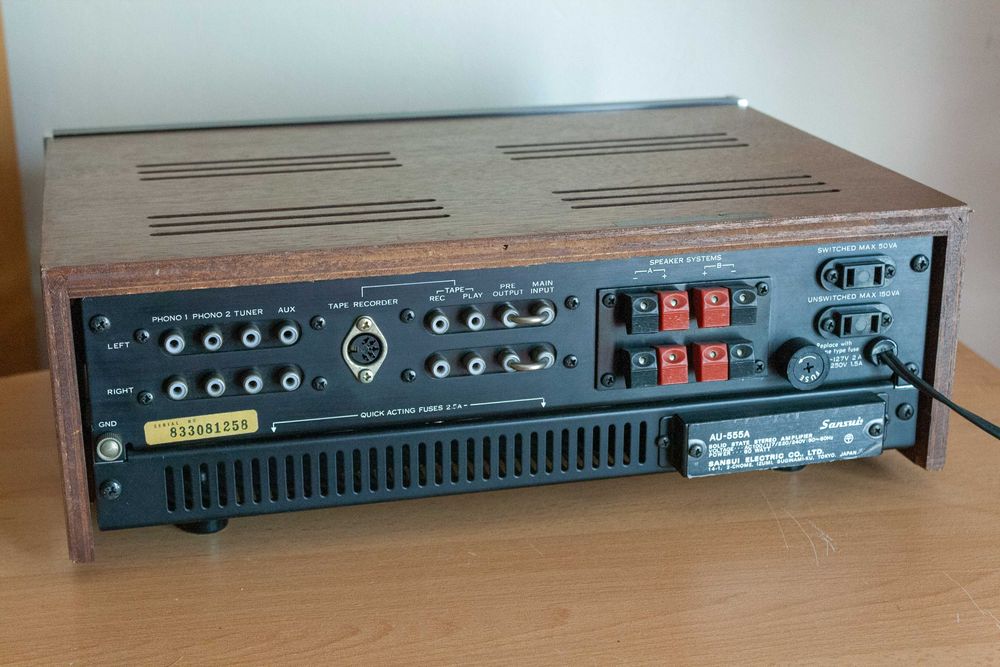 Amplificator Sansui AU-555A