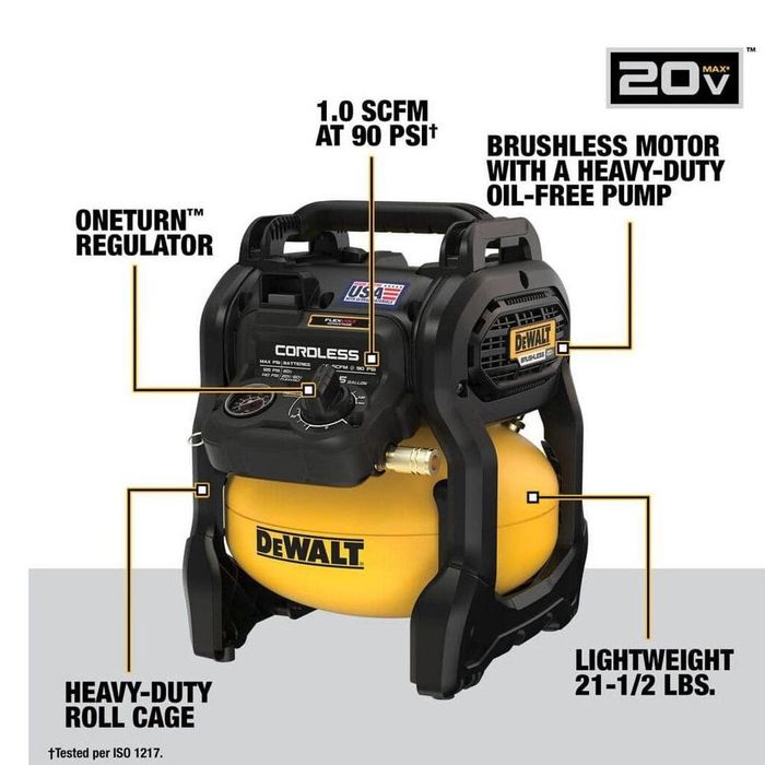 Компрессор Dewalt аккумуляторный