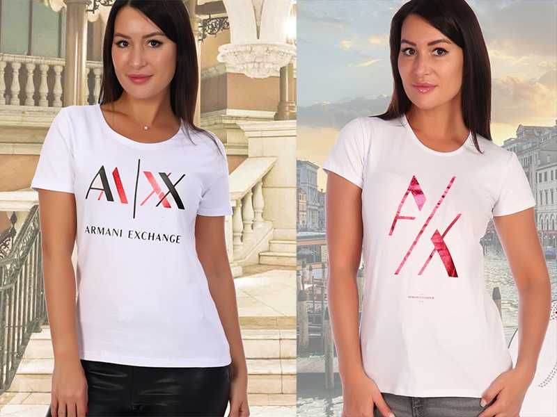 Тениски ARMANI принт Модели, цветове и размери