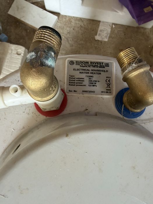 Vand boiler electric Eldom 30 l