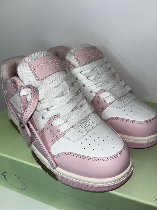 Off-White Out Of Office Rose/White