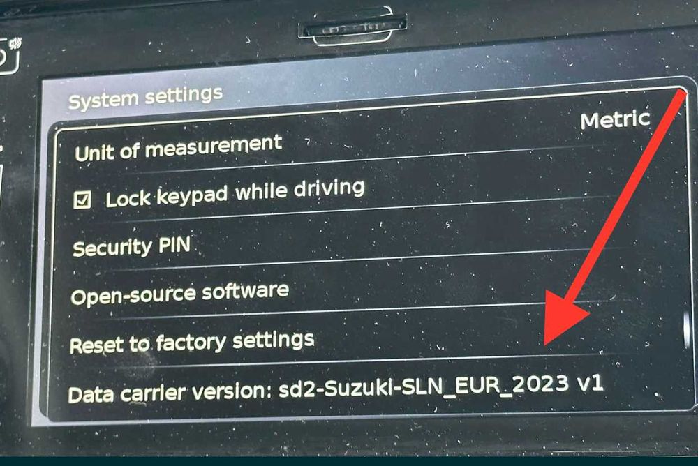 GPS Navigatie SUZUKI SD Card Navigatie Full Europa 2023