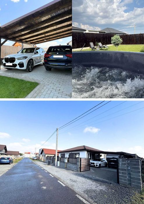 Casă noua la cheie | Jacuzzi | 2 Carport | BBQ Acoperit | Vladimirescu Arad | Proprietar