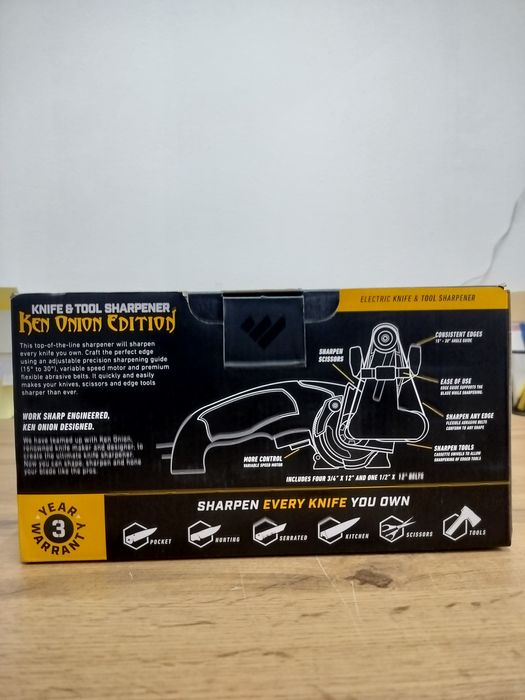 Электрическая точилка Work Sharp Ken Onion Edition.