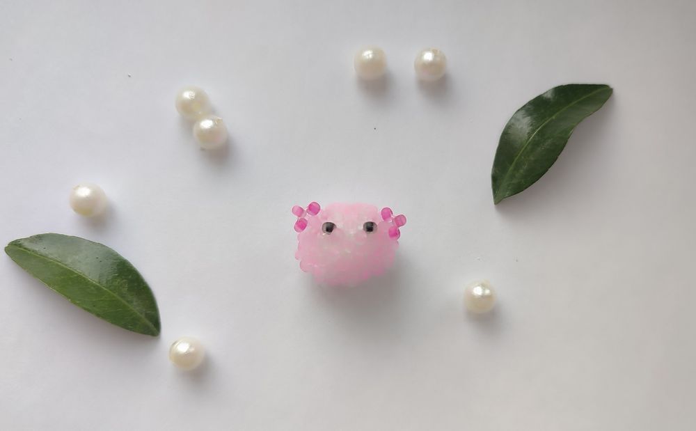 Амигуруми брелки из бисера:) (читайте описание)