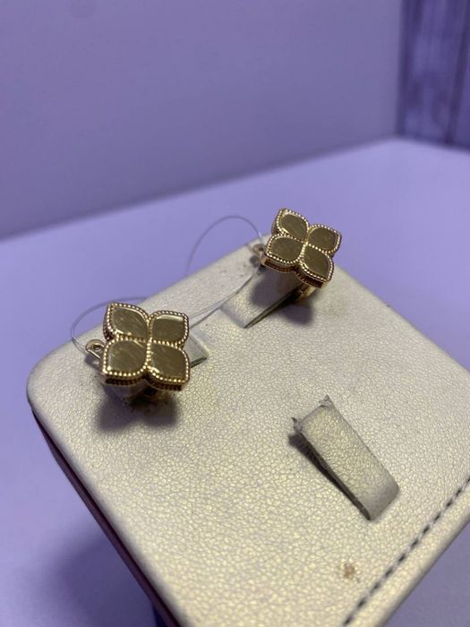 Серьги из желтого золота
