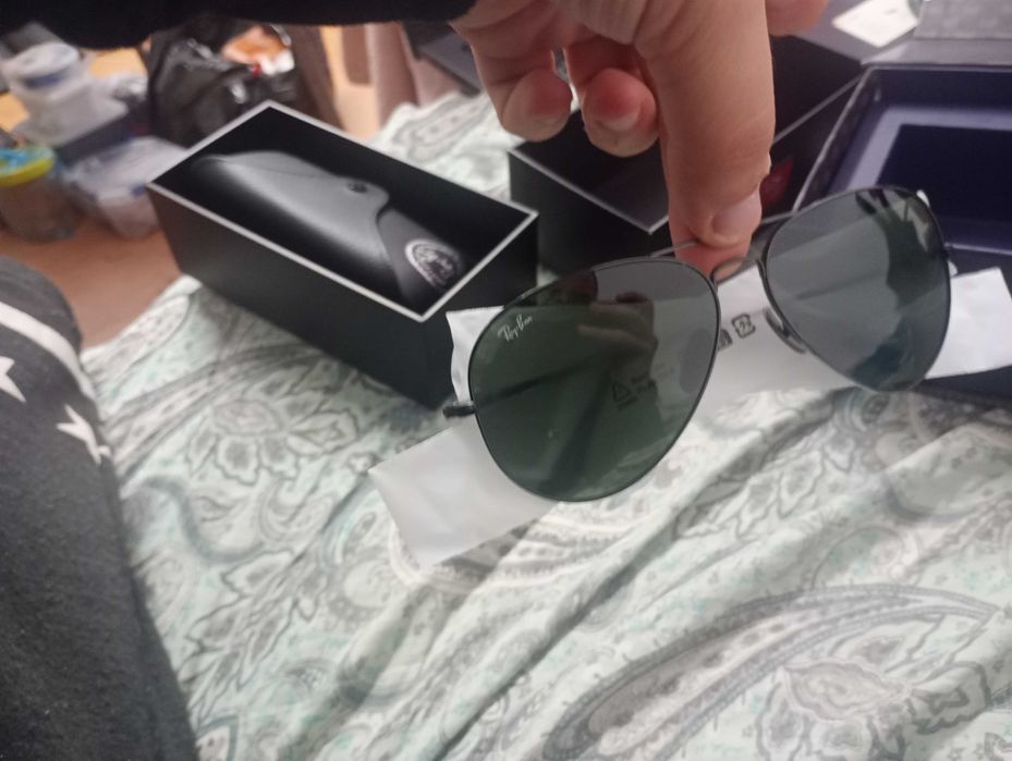 Ochelari de soare Ray-Bam Aviator Titanium