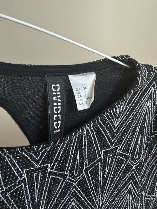 Бляскава рокля с гол гръб - размер S/M